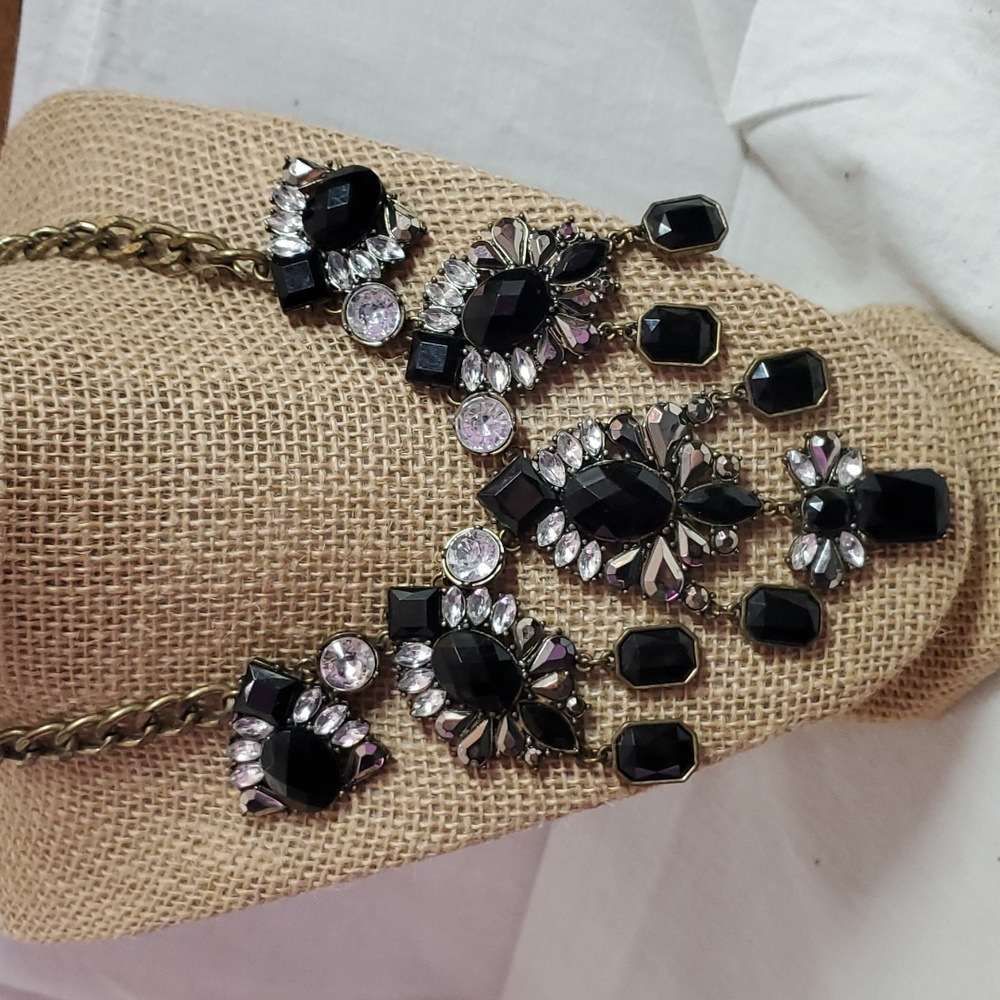 Dramatic statement necklace